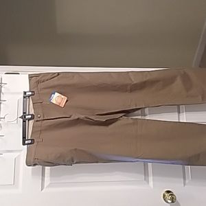 Columbia khaki pants.